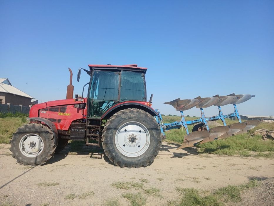 Belarus 1523 lemken plugi bilan birga sotiladi