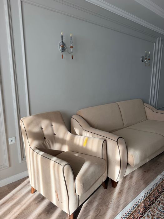 Продам диван с одним креслом