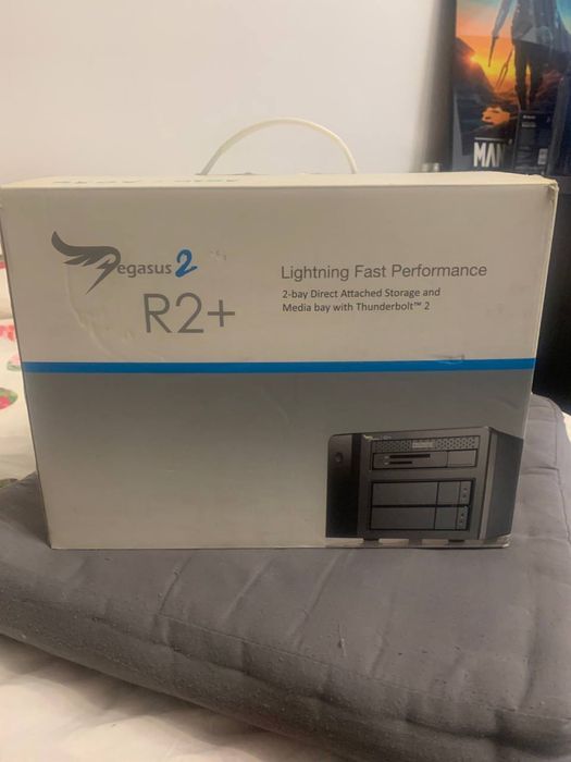 Promise Pegasus2 R2+ 12TB thunderbolt 2