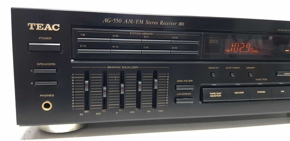 [LICHIDARE] Receiver TEAC AG-550 amplificator cu Egalizator 5 Benzi