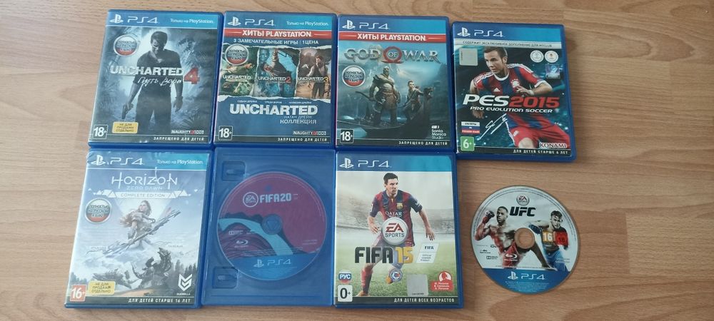 Продам Диски На плейстейшен 4