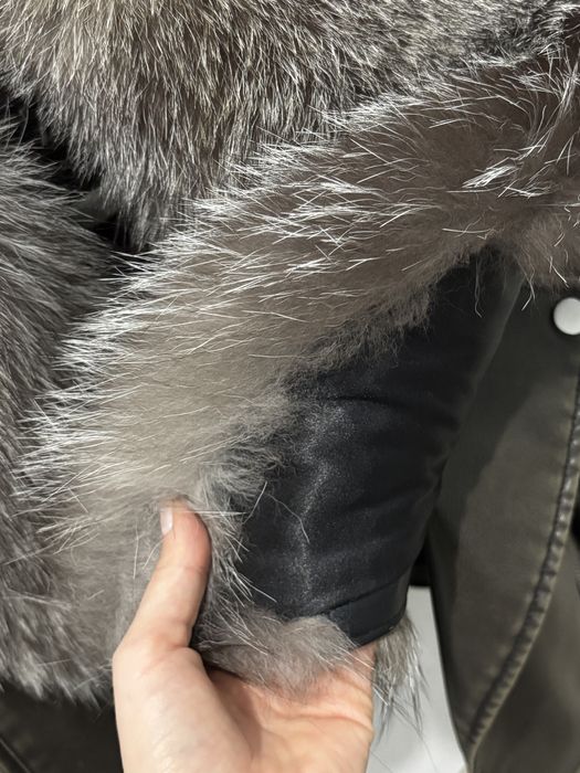 Guler blana naturala vulpe argintie