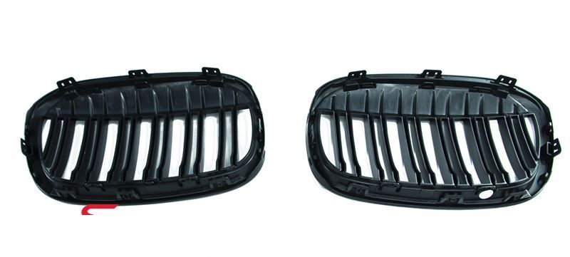 Grile duble BMW X1 (F48) X1 (F49) (negru lucios)