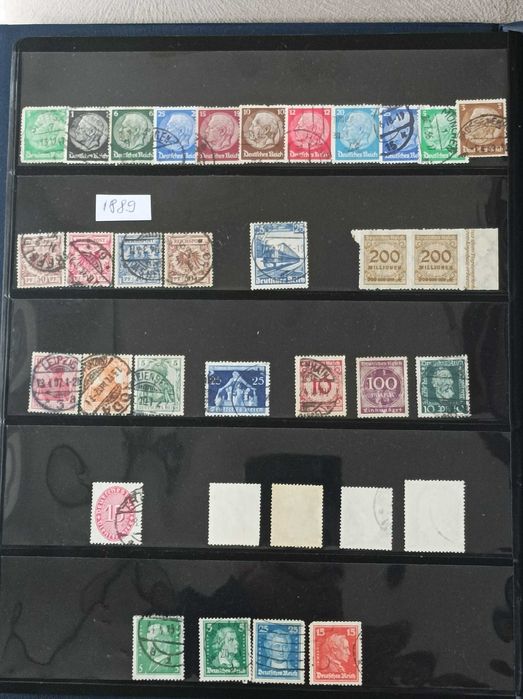 Пощенски марки от Царство България, Немски Райх,Стара Австрия, Франция