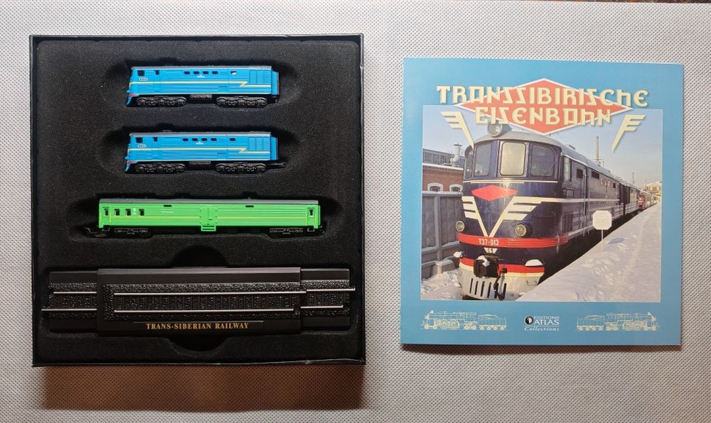 Trenulețe miniaturale – Minitrains 1/220, ediție Atlas Collections