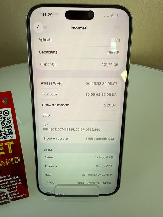 Iphone 16 Pro Max 256gb Amanet BKG