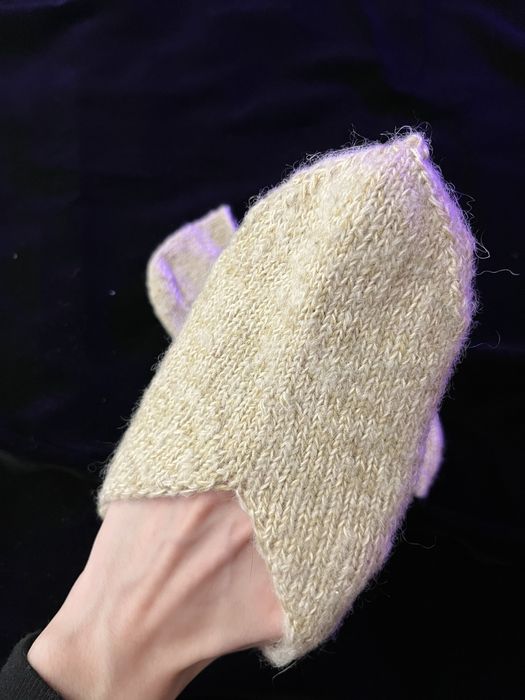 Носки вязанные