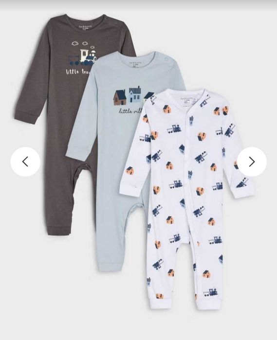 Бебешки гащеризони Sinsay, 3 броя, нови, 92см, ромпър, нови