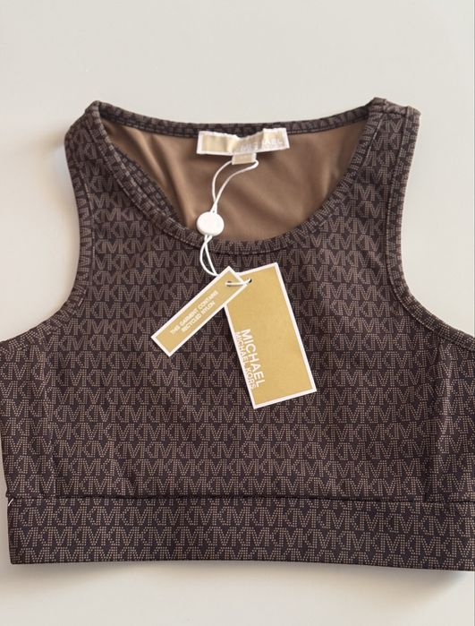 Къс топ Michael Kors