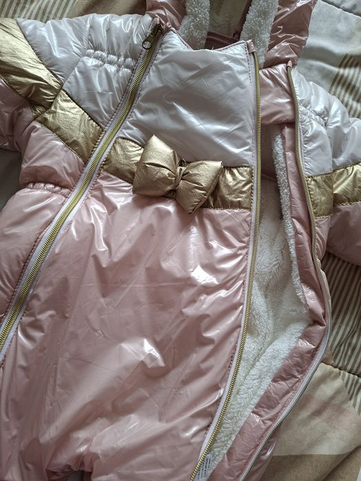 НОВ Космонафт за момиче Mini Bombili, размер 74  ( 6 - 9 месеца).