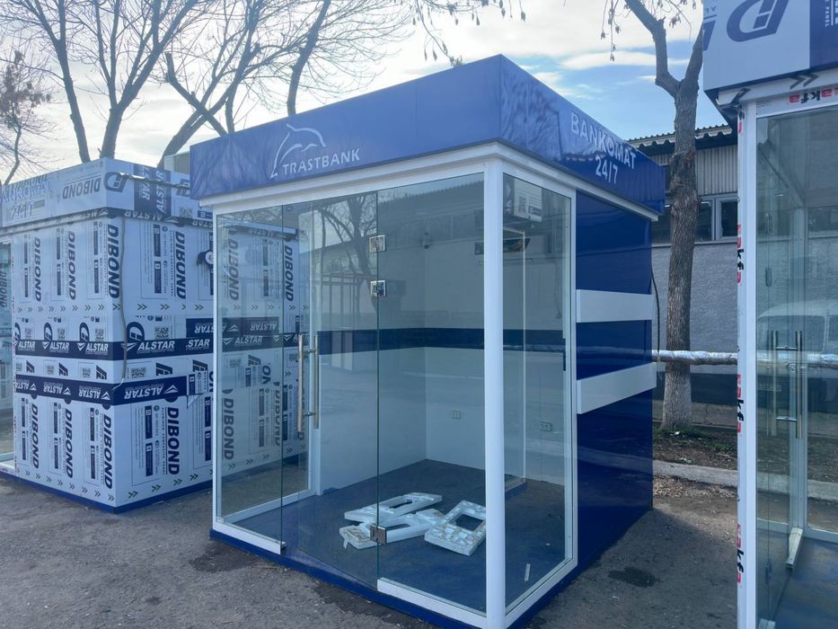 будки для банкоматов Bankomat butkasi