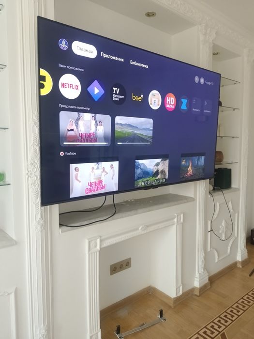 Навеска ТВ, установка