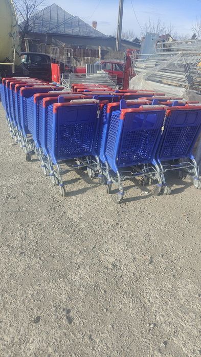 Cos magazin si Carucior cumparaturi