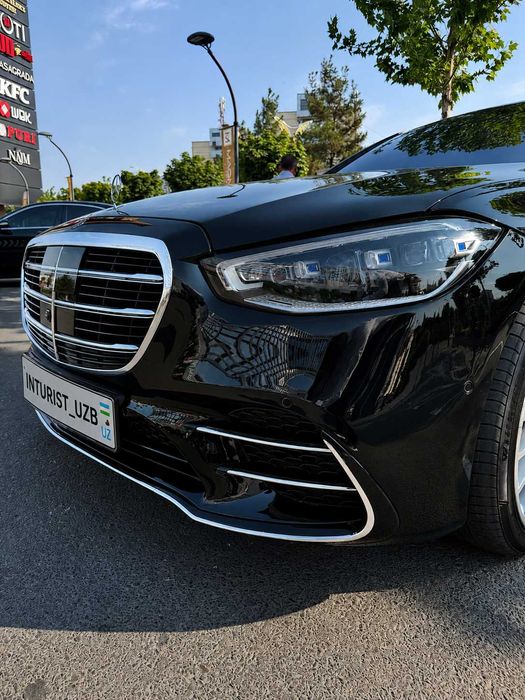 Mercedes-Benz S-Class W223 haydovchi bilan | To'y| Kortej| Delegatsiya