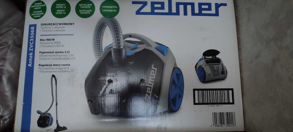 Пылесос zelmer antek
