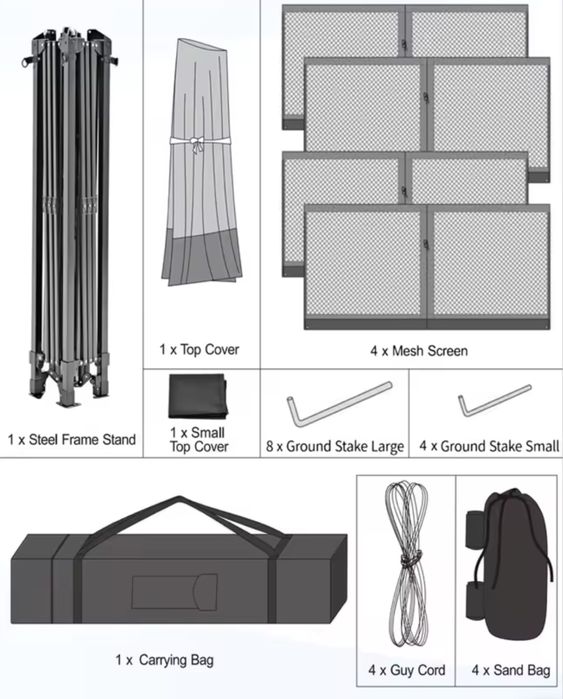 Шатра за градина и двор