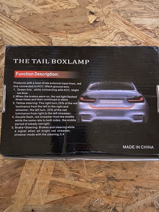 Banda led pentru portbagaj auto