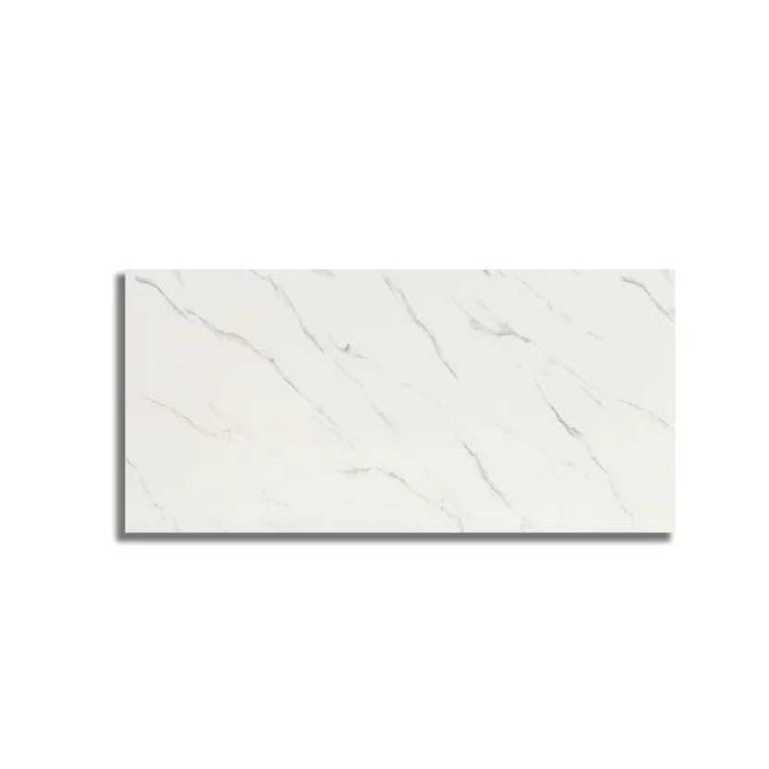Placa de tapet x 10buc impermeabil, Autoadeziv, 30×60 cm, Marmura alba