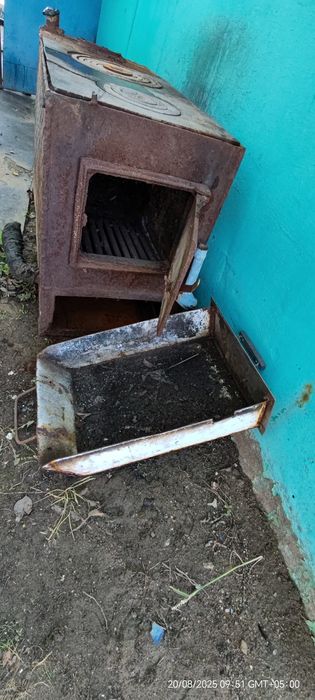 Продам печь на твердом топливе