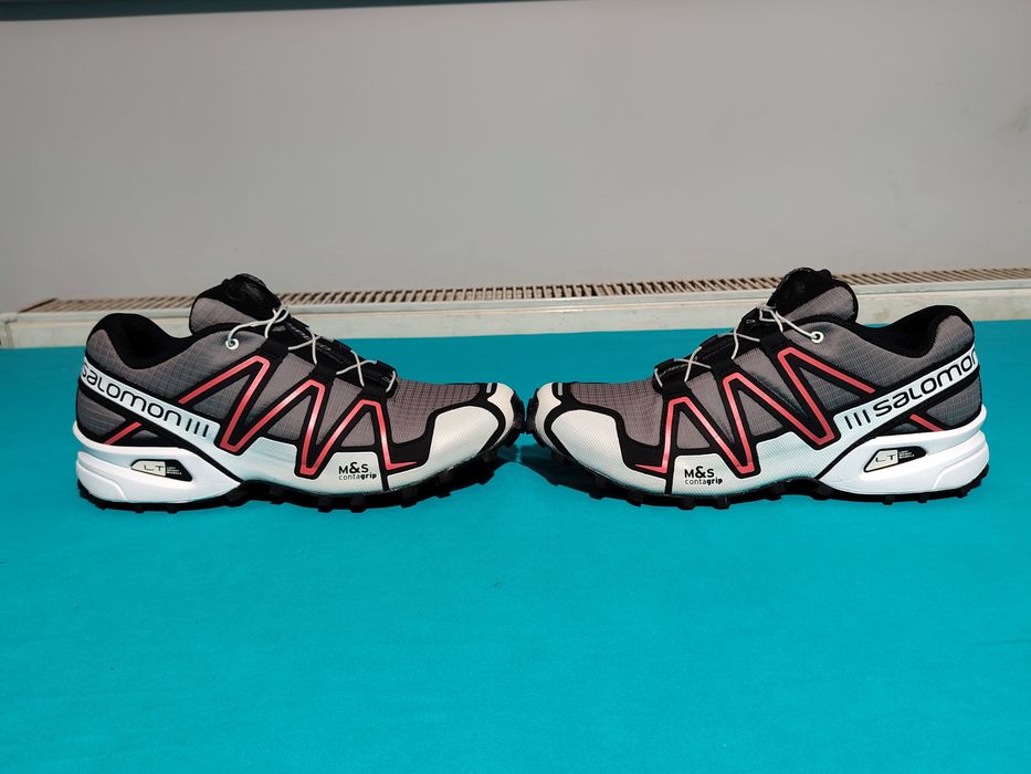 SALOMON SpeedCross 3 adidași alergare drumeții, mărimea 42 2/3, interior 27 cm.
