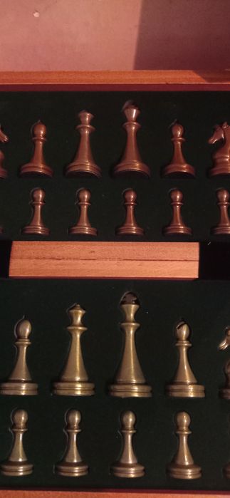 Вечные шахматы металлические