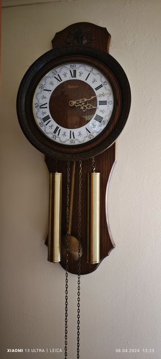 Vand ceas de perete cu pendula si greutati Belcanto.