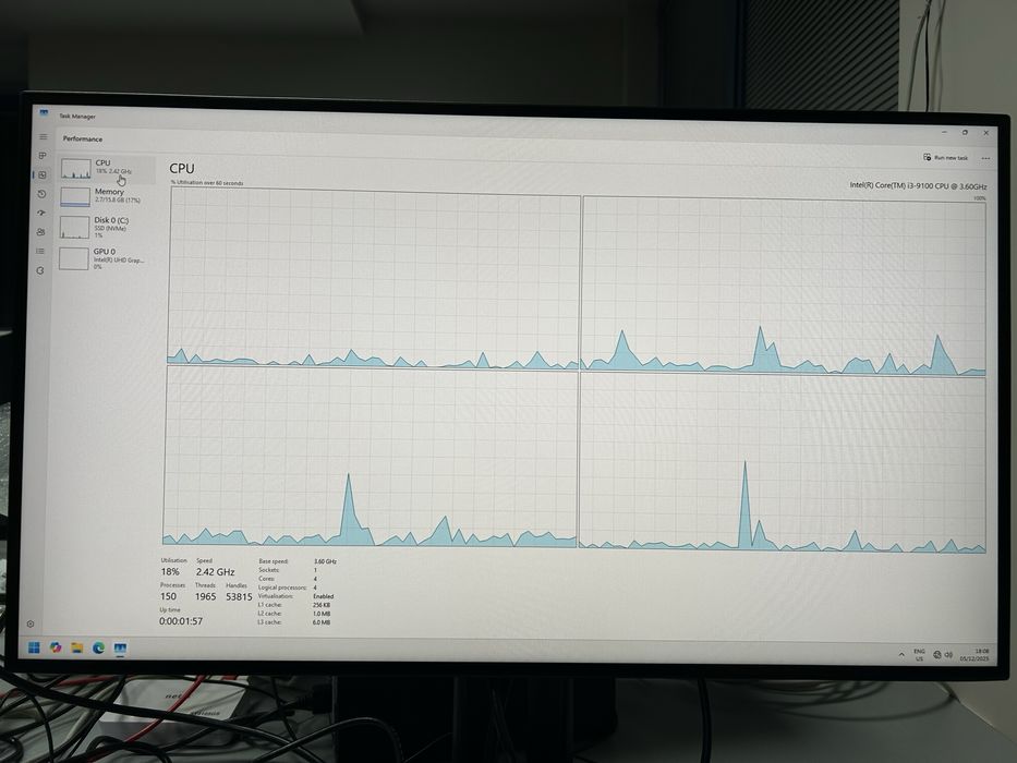 Компютър HP Prodesk 400 и монитор Philips 27”