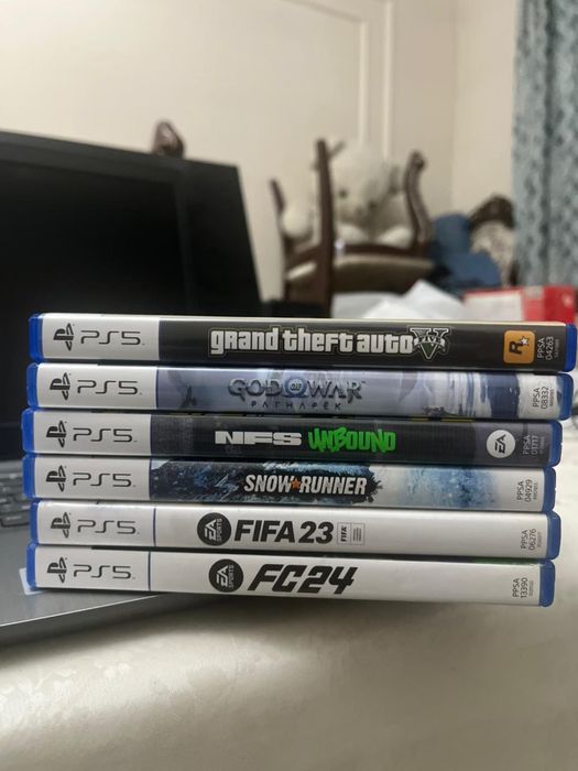 Игровые диски Play station.