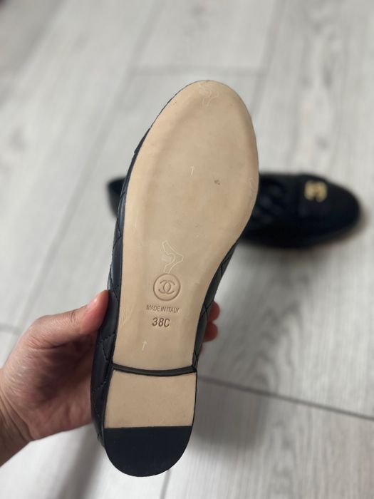 Балетки CHANEL черные