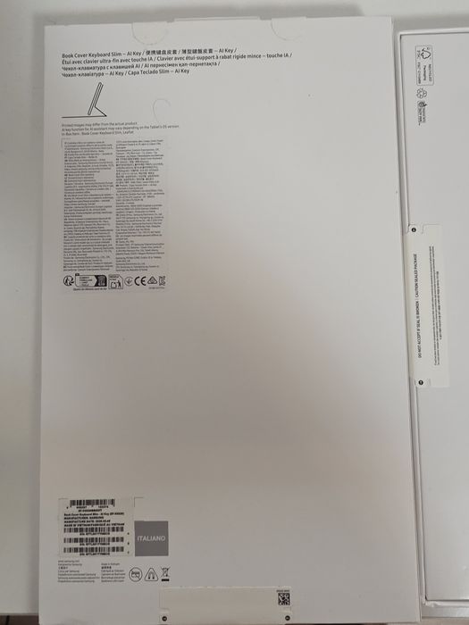 Samsung Galaxy Tab S10 FE plus 5g + Book Cover Keyboard Slim AI  Key