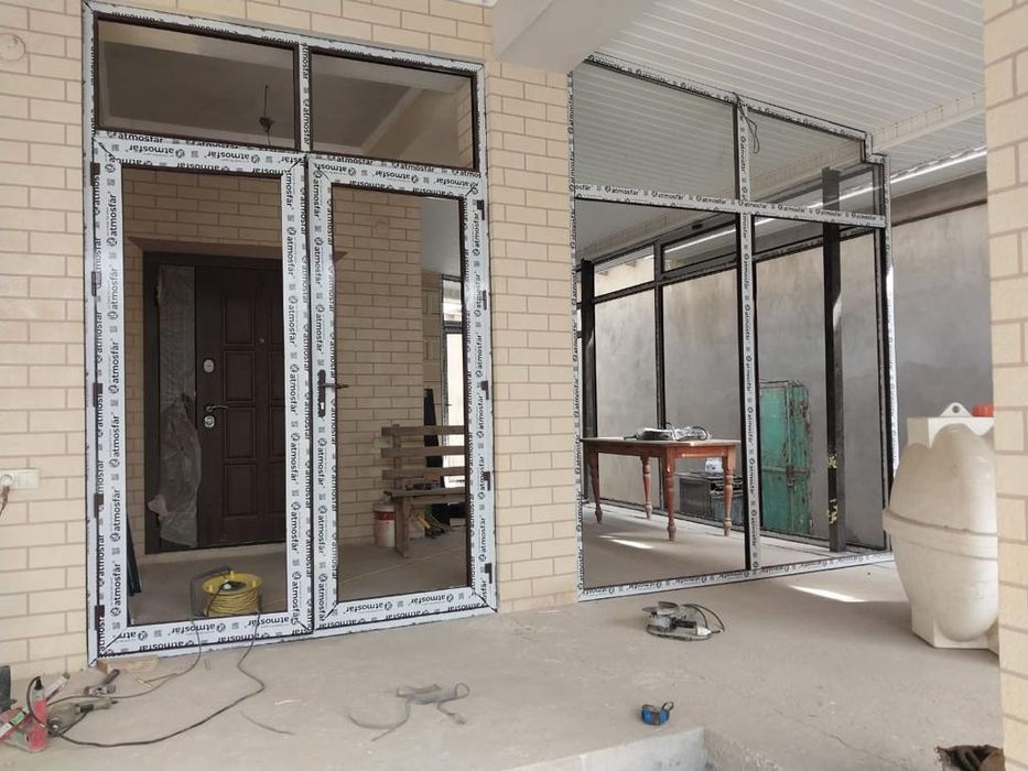 Пластиковые Окна двери витражи