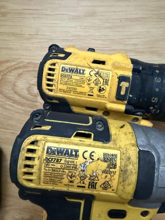 Dewalt DCD778 DCF787