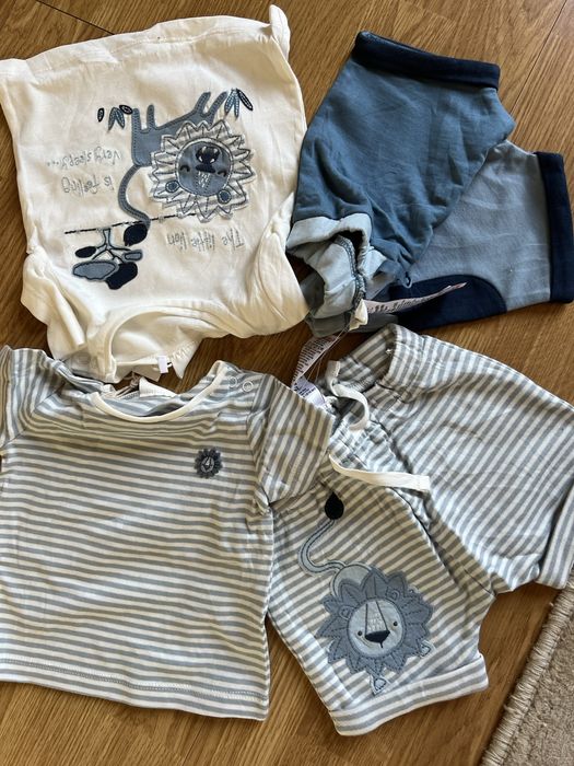 Сет, рокля, дънково яке, рокла Next и George