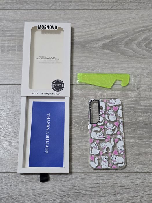 Carcasă Samsung Galaxy S25 – Transparentă, Subțire, pisicuțe
