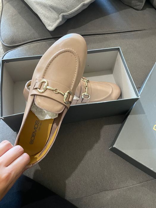 Мокасини от естествена кожа размер 40