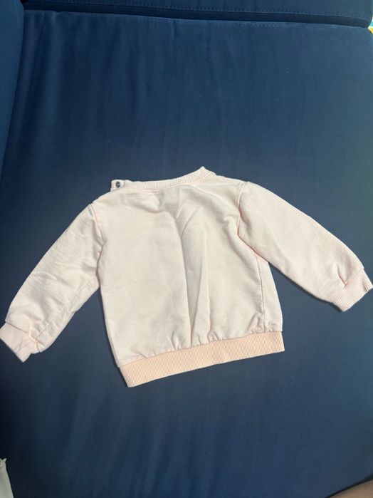 Розова блуза с дълъг ръкав