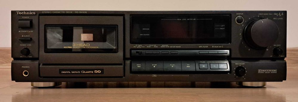 Vand Stereo Cassette Deck Technics RS-BX606, 3 capete, Direct Drive