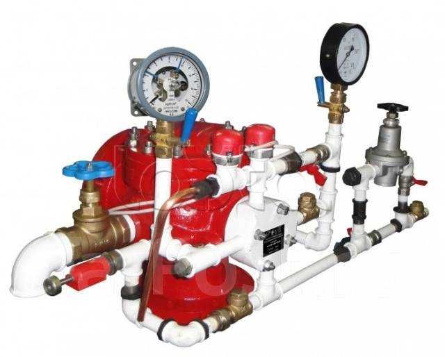 Узел управления спринклерный, дренчерный