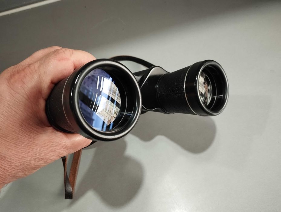 ОТЛИЧЕН Съветски Бинокъл-БПЦ2- 7 х 50-TENTO -MADE IN СССР