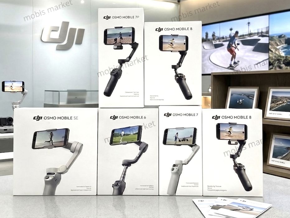 Стабилизаторы Dji Osmo 6, 7, 8 Se. Есть доставка
