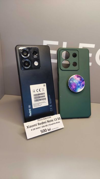 Xiaomi Redmi Note 13 5G 8GB RAM/256GB/Graphite Black/Aspect Impecabil! ID1543