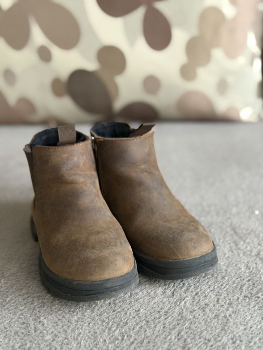 Ghetute Zara, pentru baieti, din piele