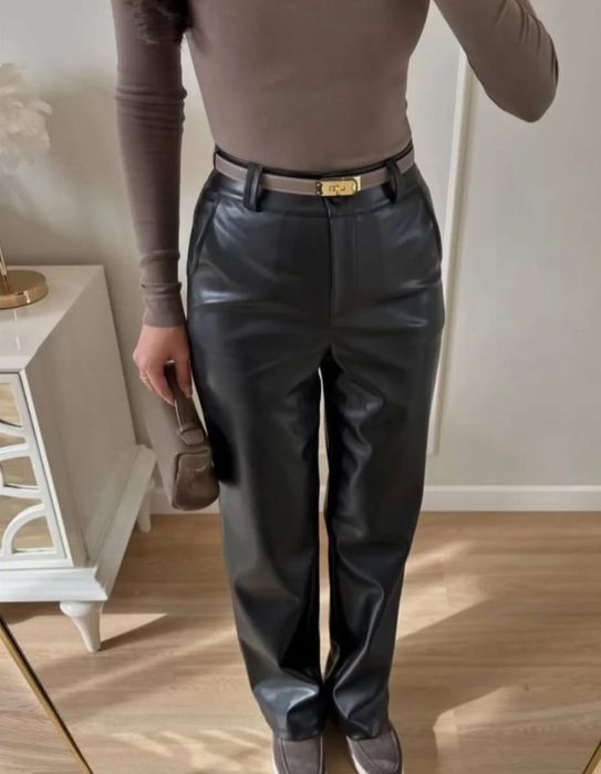 Кожанные брюки в отличном состоянии