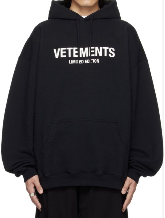 Суичър VETEMENTS Limited Edition Logo