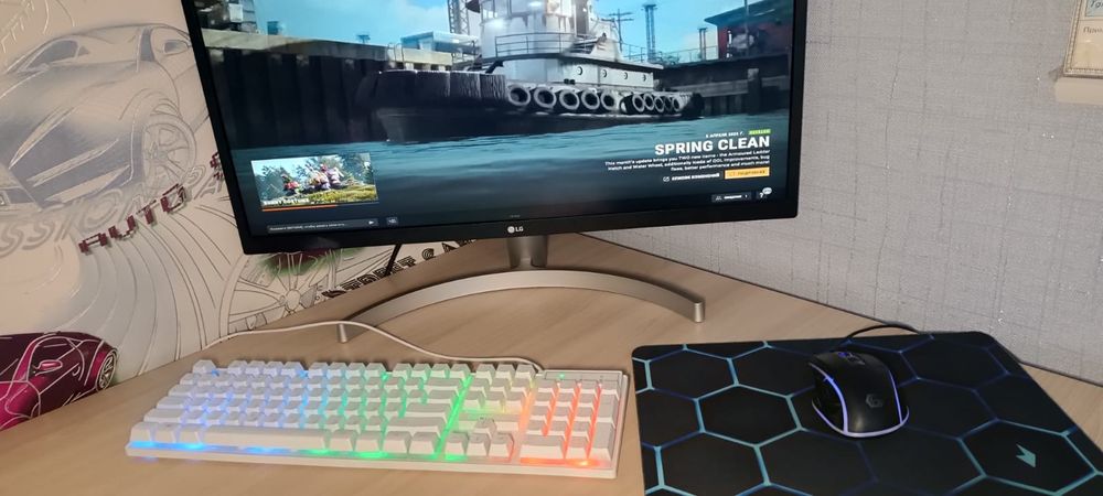 Клавиатура и мышь для игры