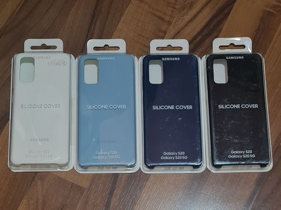 Husa silicon originala Samsung Silicone Cover S20 G980 S20 5G G981