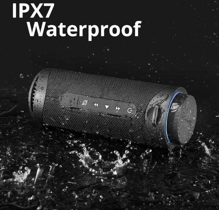 Tronsmart Element T7 3D APP Anti-Shock Тонколона за Колело 30W Велосипед Bluetooth 5 Свързаност IPX7 Водоустойчивост Субуфер за Колоездене на Открито