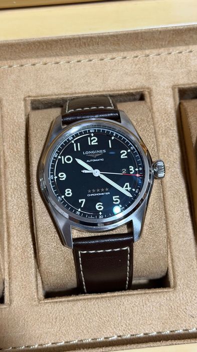 Longines Spirit, Black Matte, Pilot Heritage 42mm