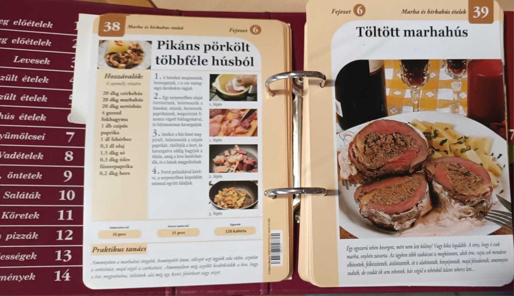 Kedvenc receptjeim - culegere de rețete culinare în limba maghiară
