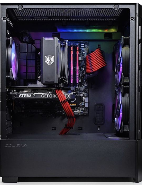 Геймърски Компютър G:RIGS Spark ultra и Геймърски монитор!